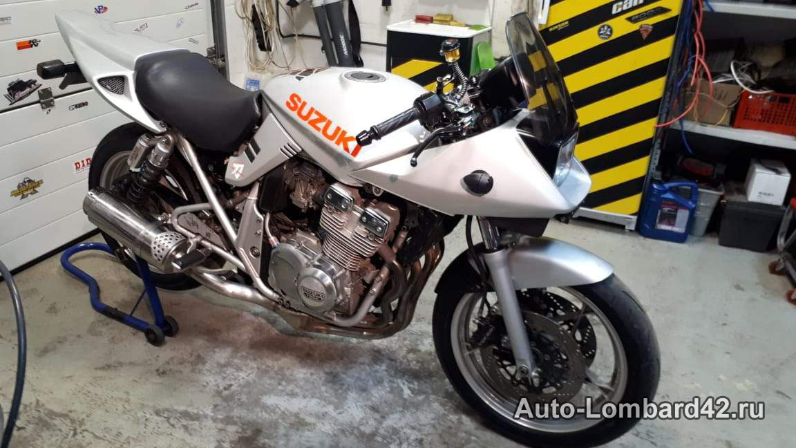 Займ под залог ПТС мотоцикла Suzuki